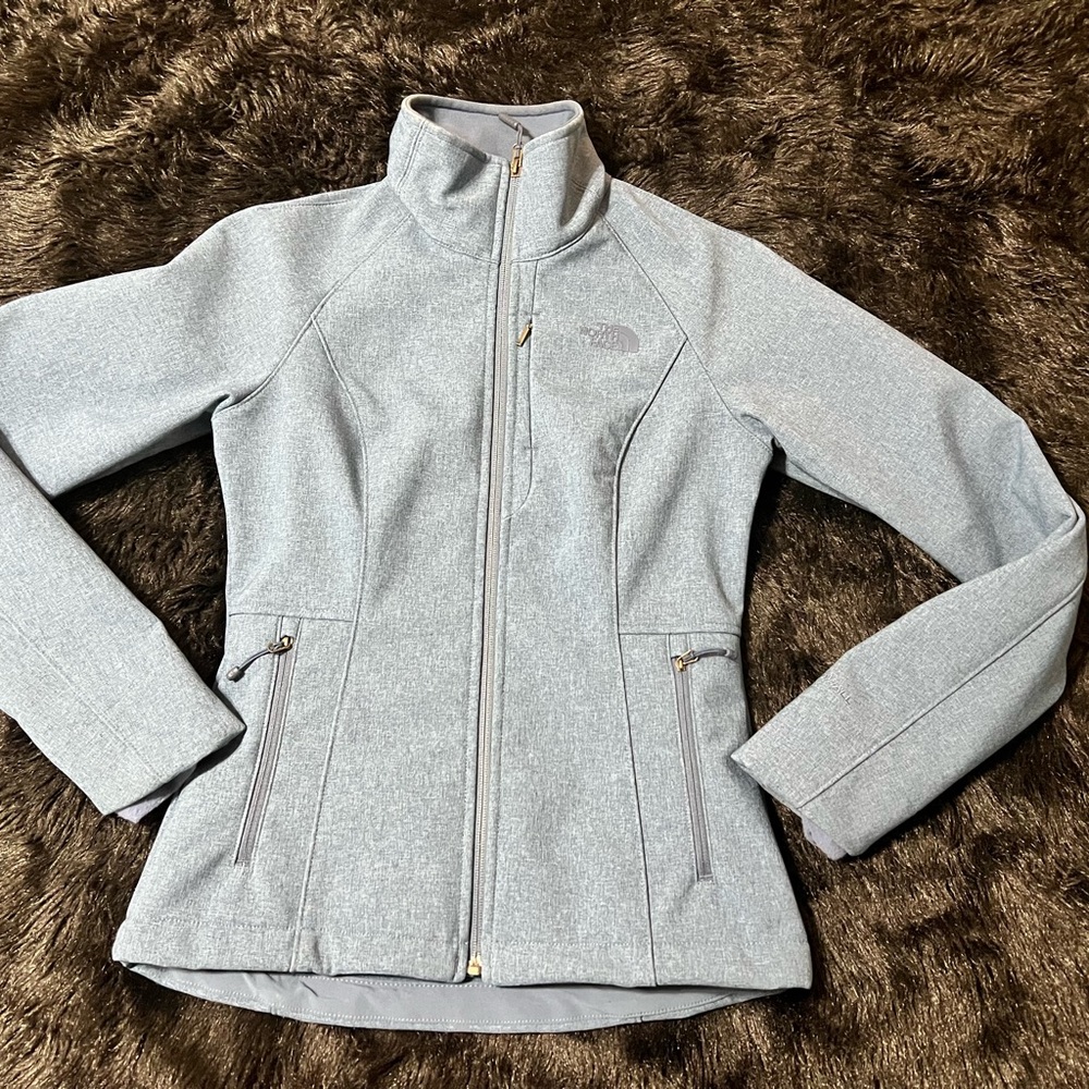 Blue XS women’s coat like new.